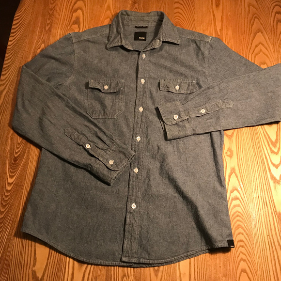 KR3W DENIM Shirt, Size Medium, Very Good Condition - Picture 2 of 5